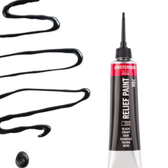 Amsterdam All Acrylic - რელიეფური საღებავი 20მლ