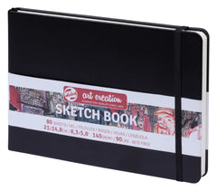 Sketch Book 13 x 21 cm Black - Talens Art Creation