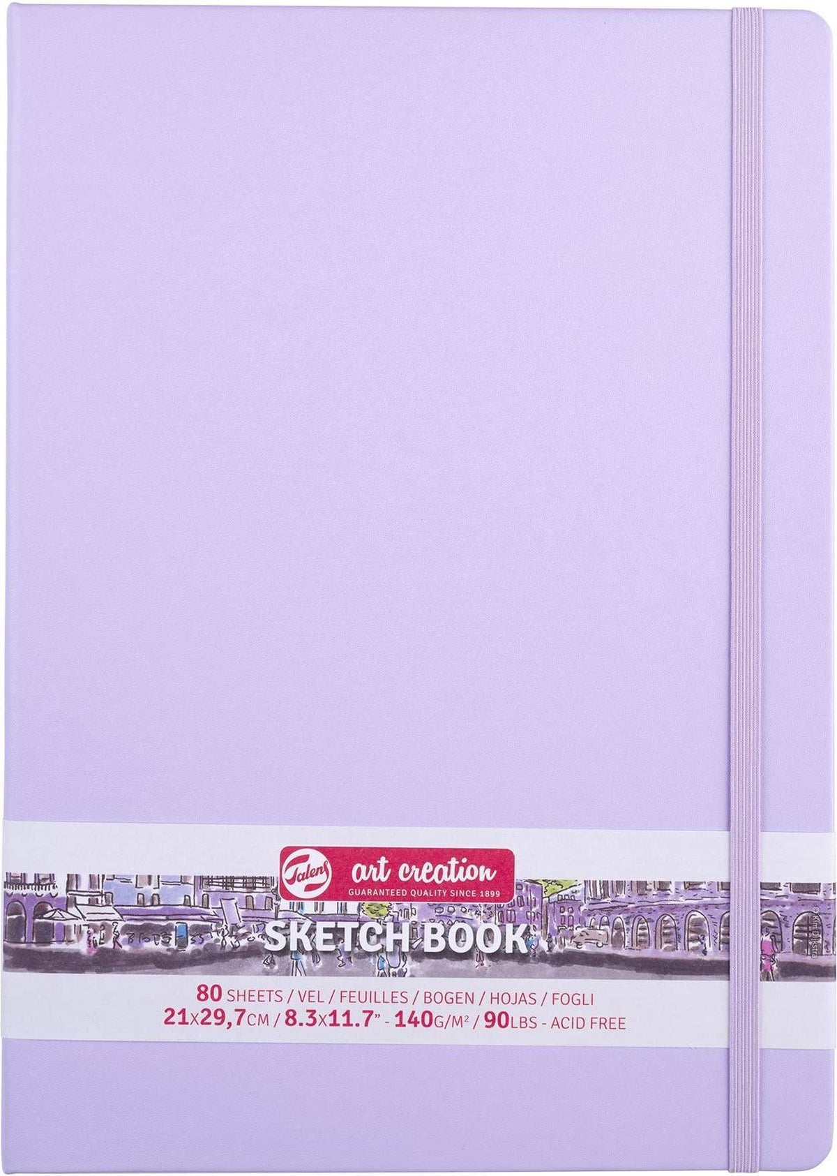 Sketch Book 30 x 21 cm Pastel Violet - Talens Art Creation