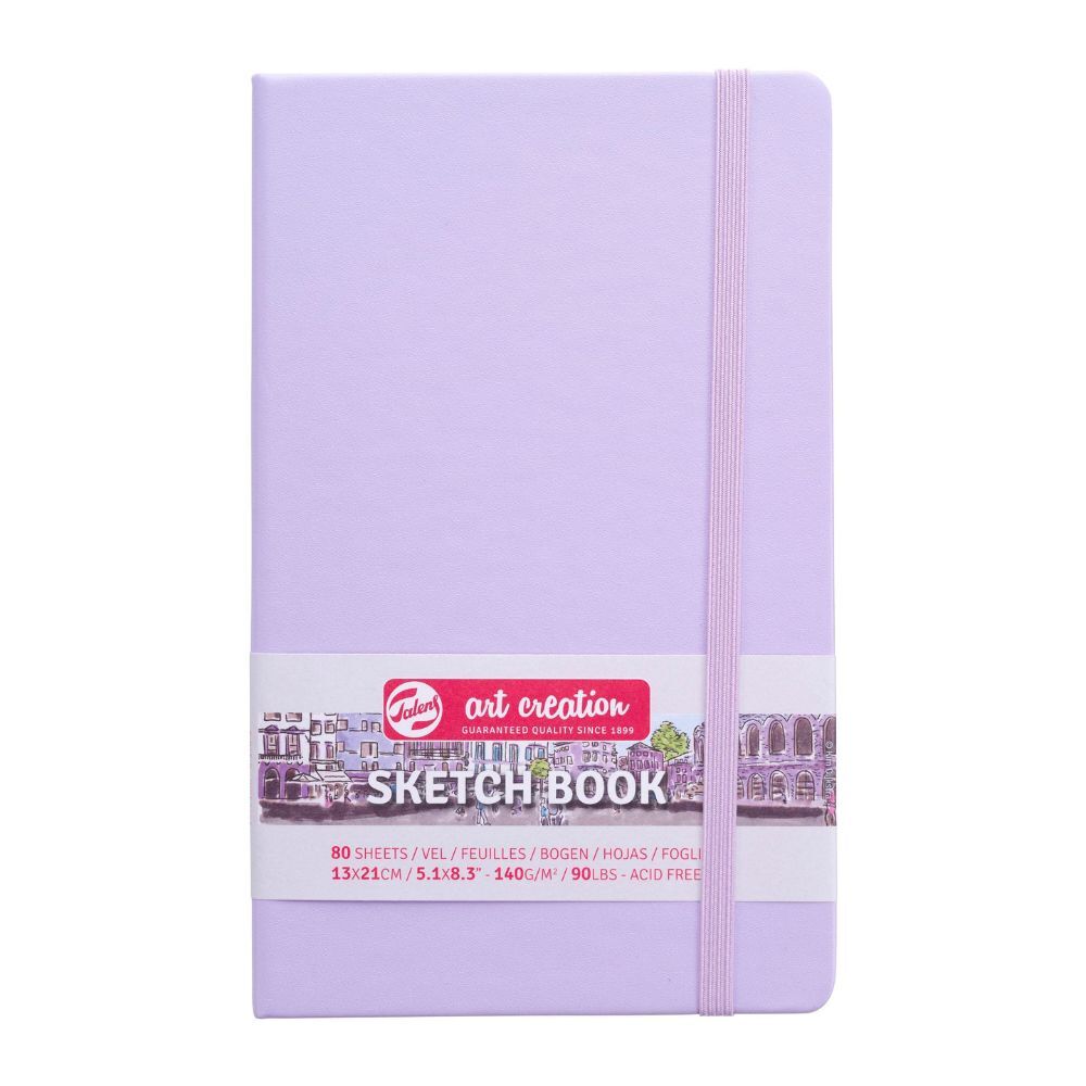Sketch Book 13 x 21 cm Pastel Violet - Talens Art Creation