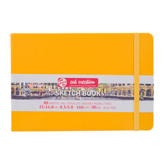 Sketch Book 14.8 x 21 cm Gold Yellow - Talens Art Creation