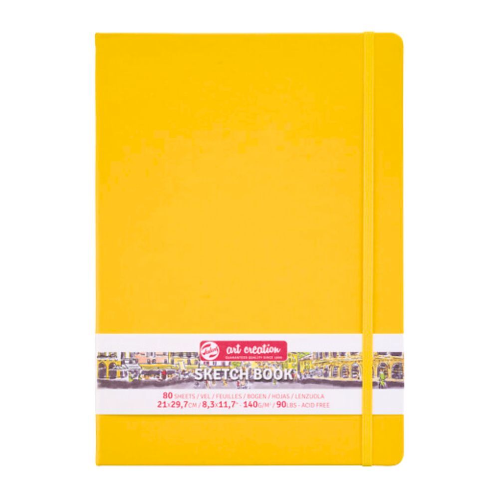 Sketch Book 30 x 21 cm Gold Yellow - Talens Art Creation